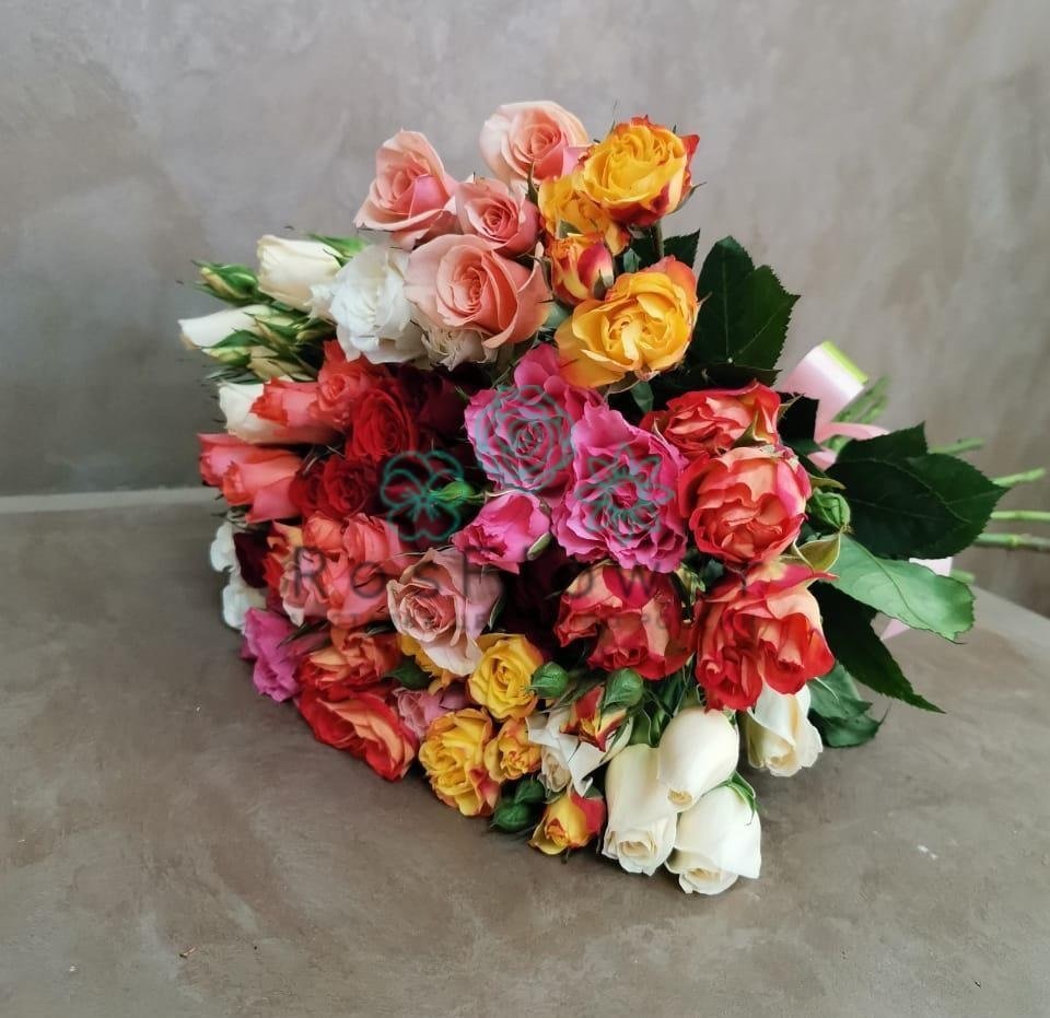 Букет цветов из: Розы в Путилково