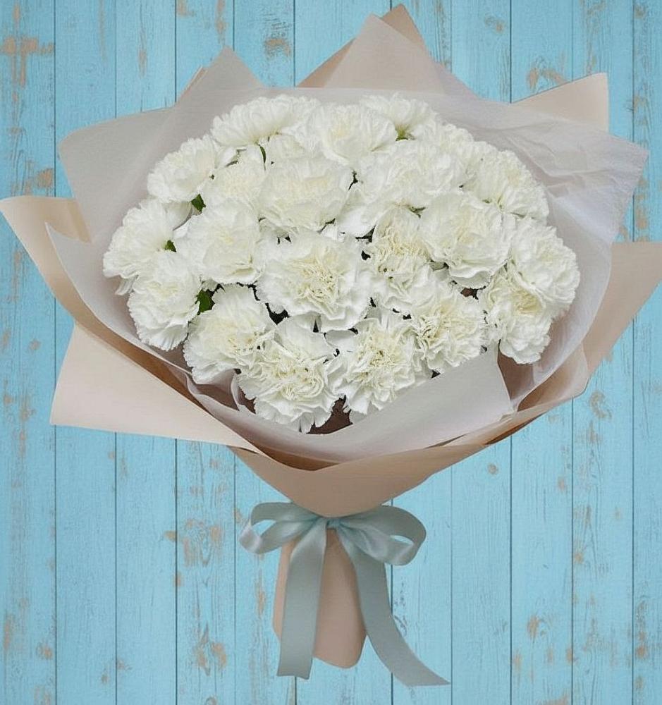 Букет цветов из: Гвоздики в Путилково