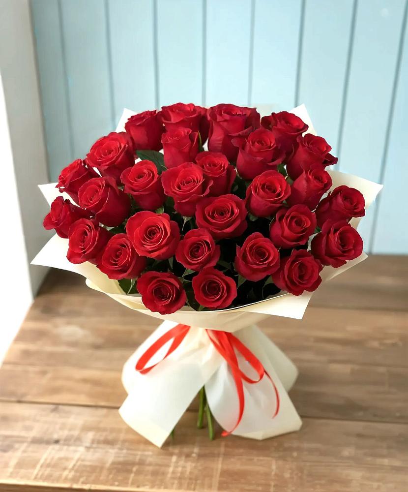 Букет 29 Красных роз в Путилково