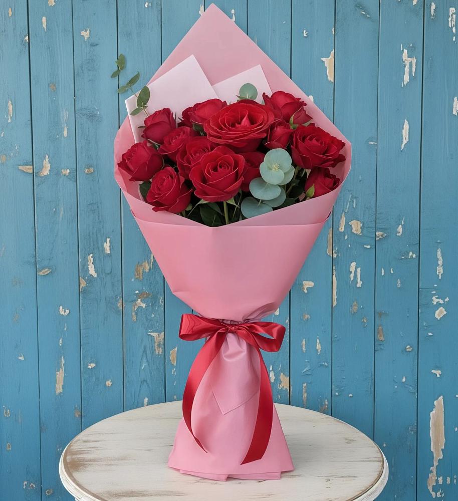 Букет цветов из: Розы в Путилково