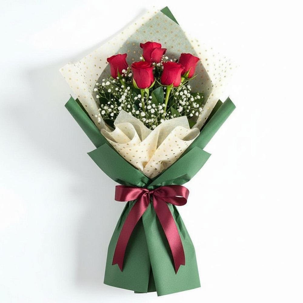 Букет цветов из: Розы в Путилково