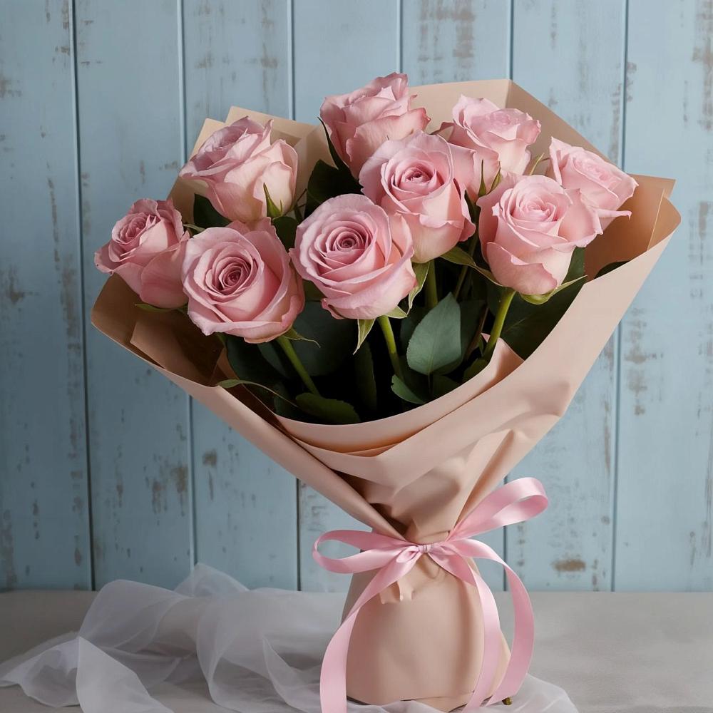 Букет цветов из: Розы в Путилково