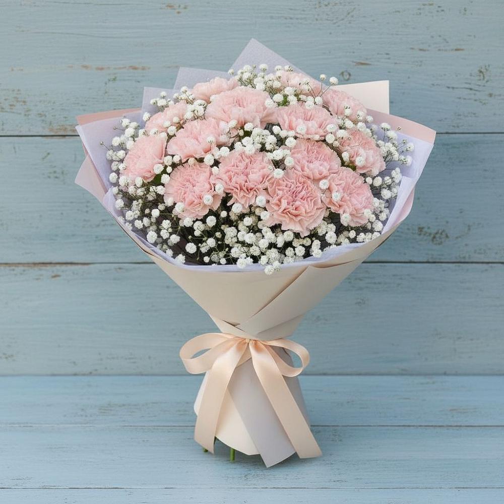 Букет цветов из: Гвоздики в Путилково