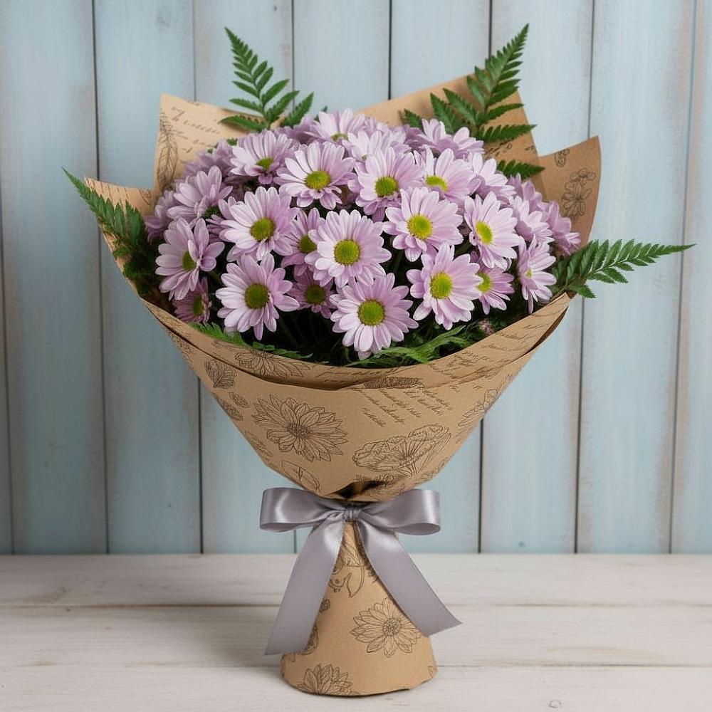 Букет цветов из: Хризантемы в Путилково