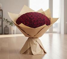 Букет 101 Красная роза в Путилково
