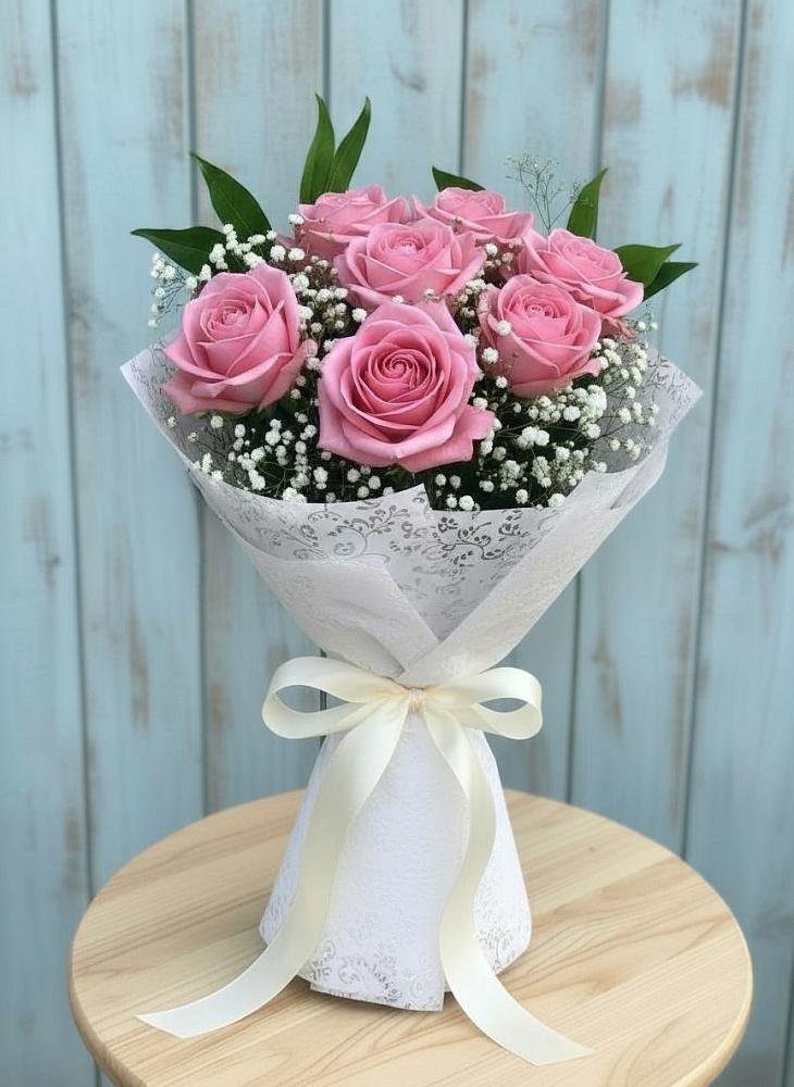 Букет цветов из: Розы в Путилково