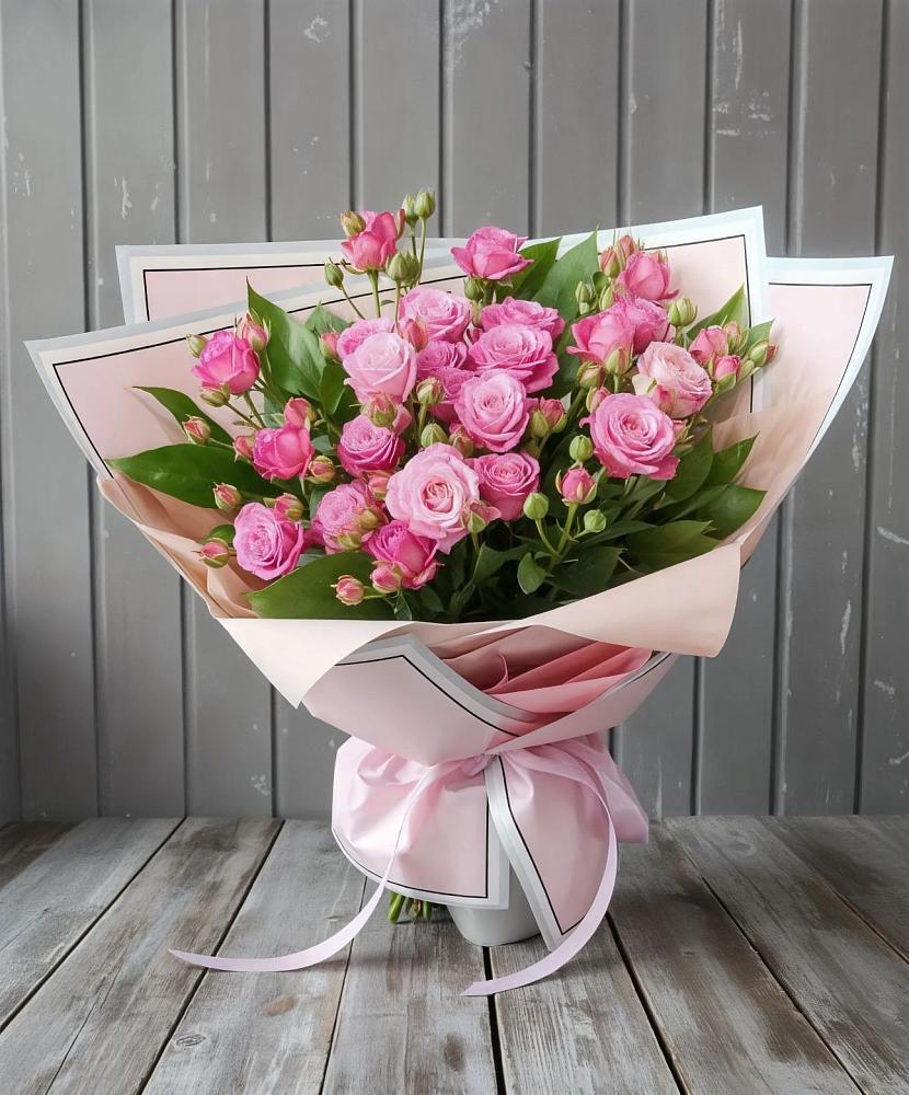 Букет Розовый кустик в Путилково