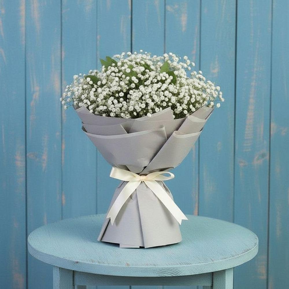 Букет цветов из: Гипсофила в Путилково