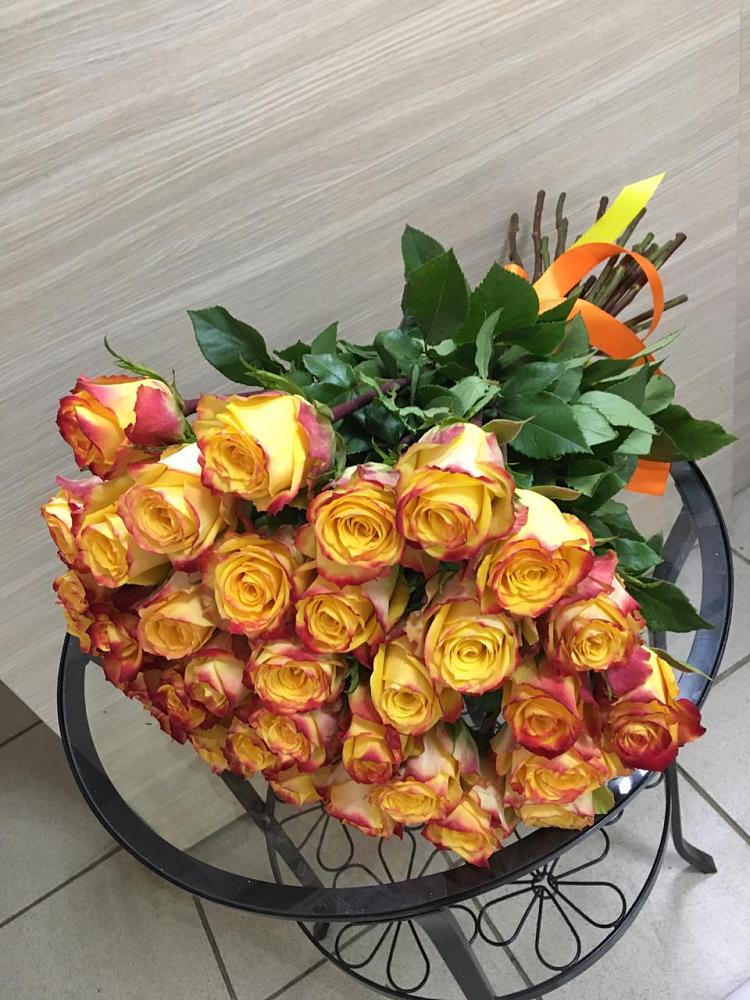 Букет Желтые розы в Путилково