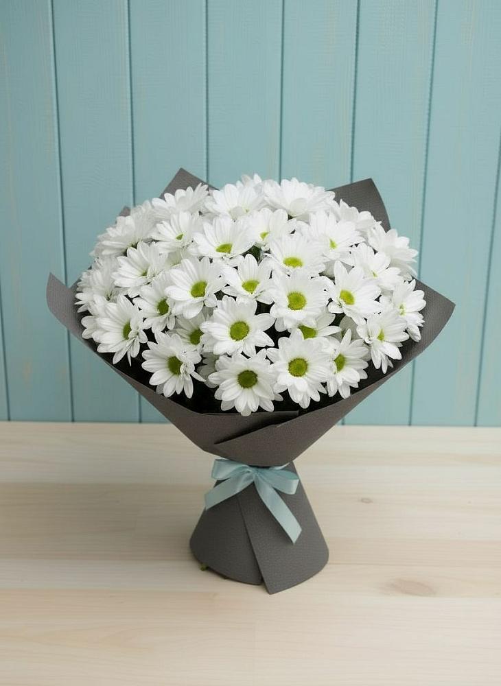 Букет цветов из: Хризантемы в Путилково