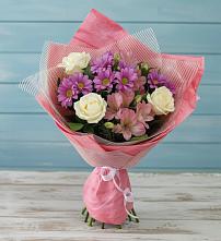 Букет цветов из:  Герберы в Путилково