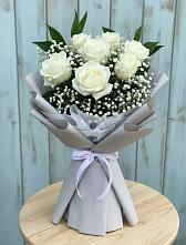 Букет цветов из:  Розы в Путилково