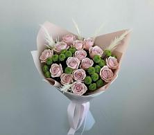Букет цветов из:  Розы и Хризантемы в Путилково