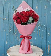 Букет цветов из:  Розы в Путилково