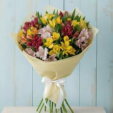 Букет цветов из:  Альстромерии в Путилково