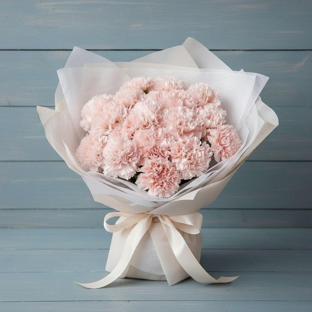 Букет цветов из: Гвоздики в Путилково