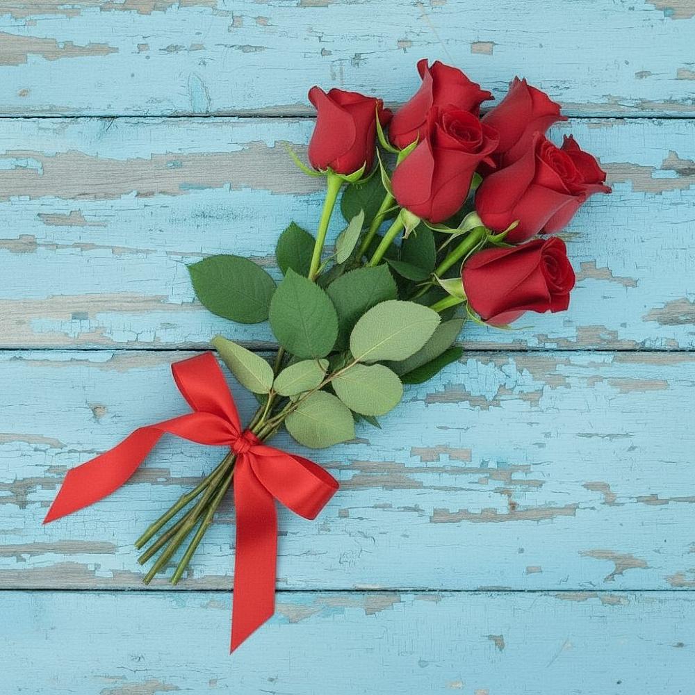 Букет Красные розы в Путилково