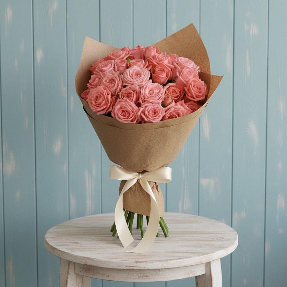 Букет цветов из: Розы в Путилково