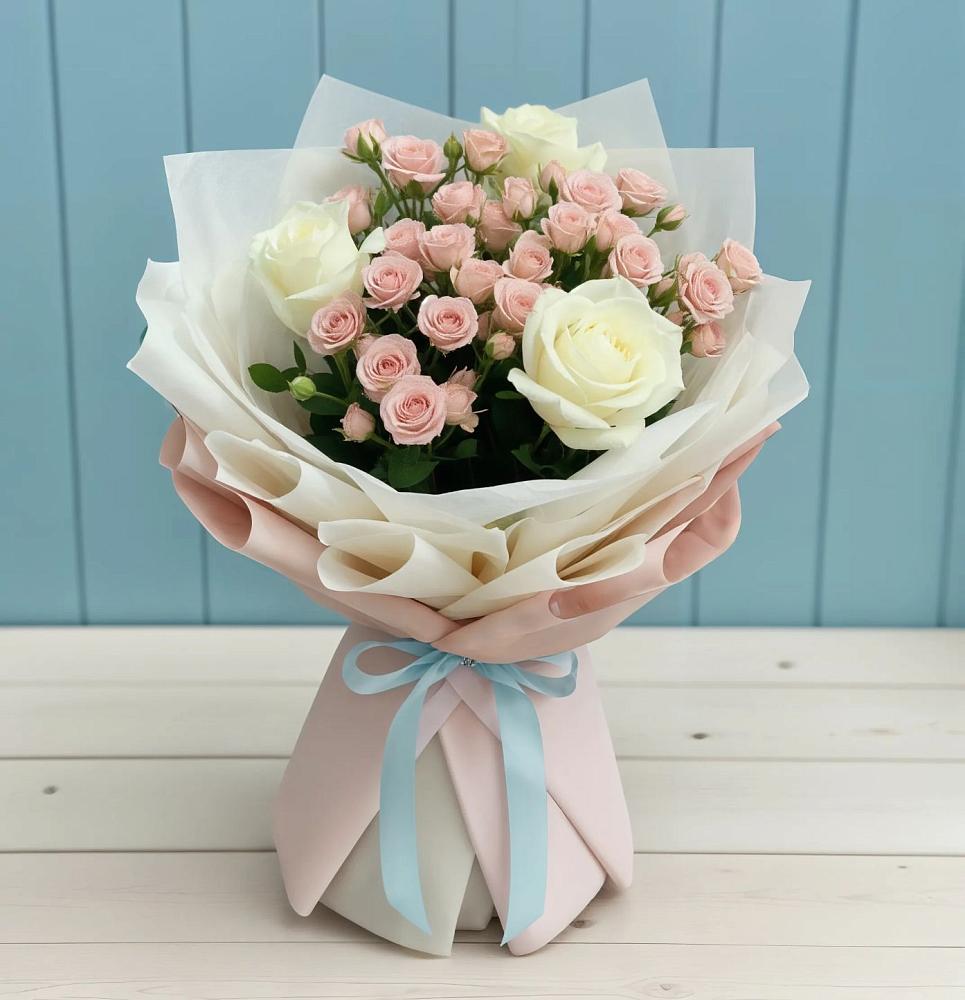 Букет цветов из: Розы в Путилково