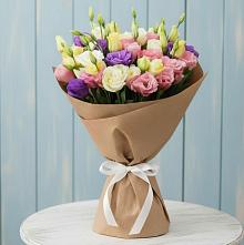 Букет цветов из:  Лизиантусы в Путилково