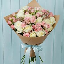 Букет цветов из:  Розы в Путилково